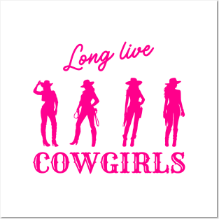 Country Music - Cowgirls Posters and Art